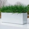 Langwerpige Witte Bloempot Van Naturn Living | Plantenbak | Bloempotten Voor Binnen En Buiten | Wit -Gardena Winkel 1200x786 1