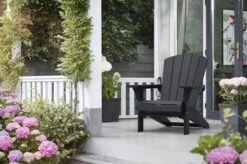 Keter Troy Adirondack Tuinstoel - 81x80x96,5cm - Grafiet -Gardena Winkel 1200x799 18