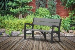 Keter Montero Tuinbank - 3-personen - 150x62,5x89cm – Grafiet -Gardena Winkel 1200x799 20
