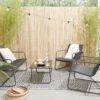 909 Outdoor Tuinset Camilla - 4-delig - Dubbele Zitbank - 2 Stoelen - Tafel - Stalenframe -Gardena Winkel 1200x799 23
