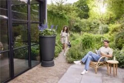 Elho Green Basics Regenton Plus 126 - Regenton Voor Kweken En Oogsten - Ø 70.5 X H 101.0 Cm - Zwart/Living Black -Gardena Winkel 1200x800 131