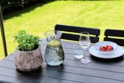 ERRO Vouwtafel - Houtlook - 180x74cm - Zwart -Gardena Winkel 1200x800 28