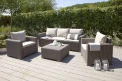 Allibert California Loungeset - 5 Personen - Cappuccino -Gardena Winkel 1200x800 85