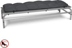 Beautissu Flair RL – Ligbedkussen Tuinkussen Ligstoel – Zonnebed Kussen Voor Tuin Meubelen 190x60x8 Cm Antraciet -Gardena Winkel 1200x801 3