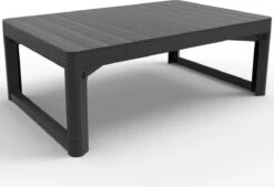 Allibert Lyon Tuintafel - 116x71,5x66/40 Cm - Grafiet -Gardena Winkel 1200x820 2
