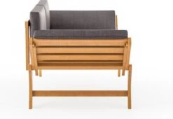 Loungebank Tuin FSC Antraciet – Makkelijk Verstelbaar Lounge Bank Balkon – Tuinbank Lounge Hardhout FSC – Perfecthomeshop -Gardena Winkel 1200x824 3