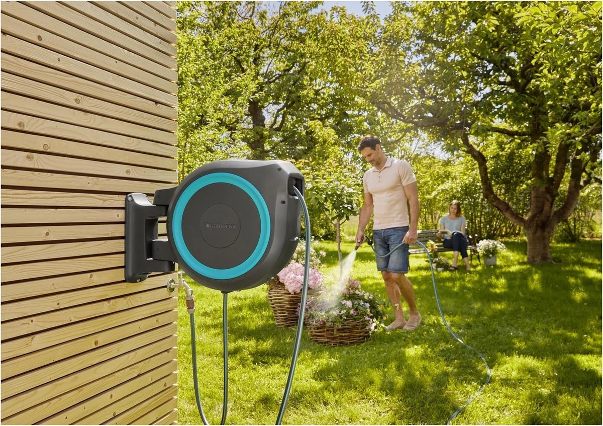 GARDENA - Wandslangenbox - RollUp XL - 35 Meter - Ø 13 Mm 7 GARDENA - Wandslangenbox - RollUp XL - 35 Meter - Ø 13 Mm - Afbeelding 5