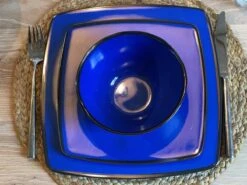 Camping Servies - 12 Delig – 100% Melamine Servies Set – Campingservies – Melamine Servies - Blue Ocean -Gardena Winkel 1200x900 1