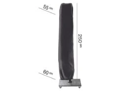 AeroCover Parasolhoes - Zweef Parasols - Grijs - 250x55 Cm (HxB) -Gardena Winkel 1200x900 35