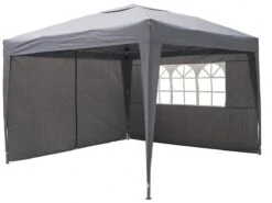 Garden Royal Partytent 3x3m Easy Up Grijs Met 4 Zijwanden -Gardena Winkel 1200x900 39
