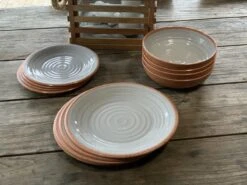 Camping Servies - 12 Delig – 100% Melamine Servies Set – Campingservies – Melamine Servies - Terracotta Style -Gardena Winkel 1200x900 7