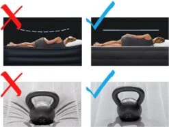 Intex Luchtbed - 1-Persoons - 99 X 191 X 46 Cm - Grijs - Met Ingebouwde Pomp, Hoeslaken Zwart En Reparatieset -Gardena Winkel 1200x902 2