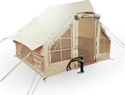 Opblaasbare Vier Persoons Tent Beige 300x200x210 Cm 25 Opblaasbare Vier Persoons Tent Beige 300x200x210 Cm -Gardena Winkel 1200x920