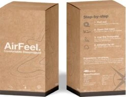 AirFeel Lichtgewicht Opsblaasbaar Slaapmatje - Ingebouwde Pomp En Kussen - 196 X 60 X 6 Cm - Orange -Gardena Winkel 1200x928 1