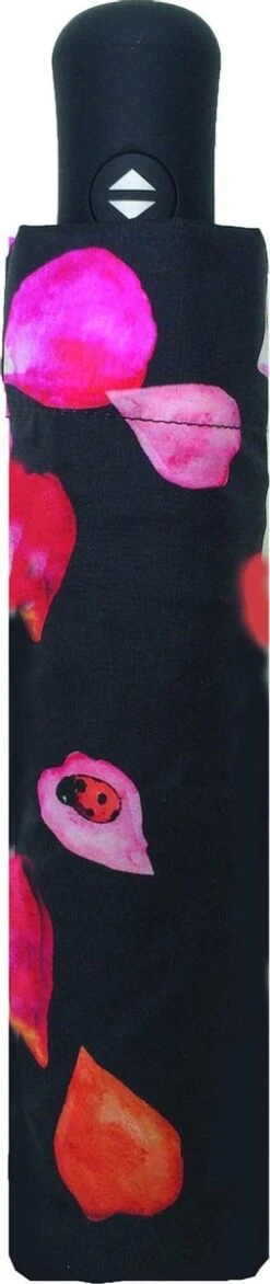 Smati Pétale Opvouwbare Stormparaplu - Paraplu - Auto Open/Dicht - ø 90 Cm - Zwart/Multi Kleur -Gardena Winkel 253x1200