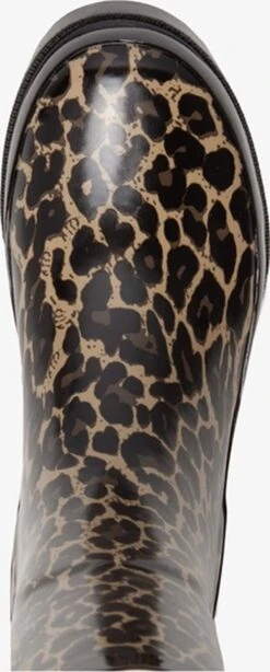 Mountain Peak Dames Regenlaarzen Met Luipaardprint - Bruin - Maat 38 -Gardena Winkel 483x1200