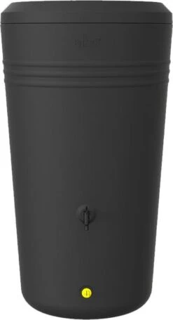 Elho Green Basics Regenton - Regenton - Living Black - Buiten - 200 Liter -Gardena Winkel 650x1200