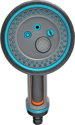 GARDENA - Comfort Broeskop - 5 Straalsoorten - Grijs -Gardena Winkel 725x1200