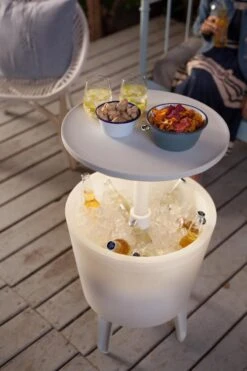 Keter Coolbar Partytafel – Lichtgevend - 49,5x49,5x57cm - Wit -Gardena Winkel 800x1200 4