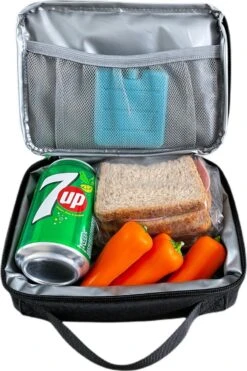 Brisby 4 Laags Geïsoleerde Koeltas - Lunchtas 1.5 Liter - Zwart -Gardena Winkel 800x1200 9