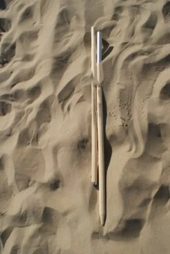 Sunline TOPPER!! Strand Windscherm Kobalt Blauw - Wit - 5 Meter Sterk Dralon Met 2 Delige Stokken 180 Cm -Doekhoogte 140 Cm -Gardena Winkel 804x1200 2