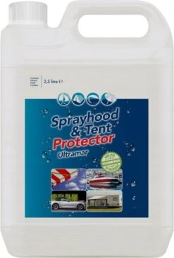 Ultramar - Sprayhood & Tent Protector 2,5L - Impregneermiddel Voor Bootkap, Tent, Cabriodak - Maakt Waterdicht En Geeft Extra Bescherming -Gardena Winkel 807x1200