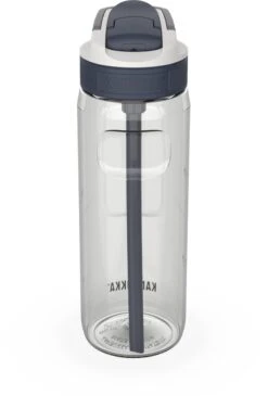 Kambukka Lagoon Drinkfles 750ml - Clear Met Geïntegreerd Rietje