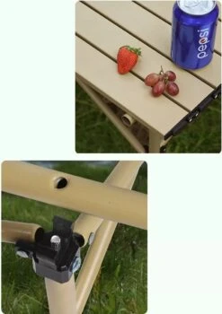 Buxibo - Lichtgewicht Vouwbare Campingtafel - Inklapbaar - Vis/Tuin/Picknick Tafel - Kamperen - Met Opberghoes - Aluminium - Grijs -Gardena Winkel 848x1200 1