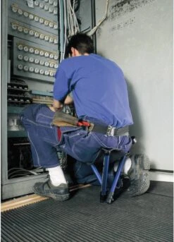 Walkstool - 3-Poots Krukje - Comfort 55 Cm - Verstelbaar - Zwart -Gardena Winkel 865x1200