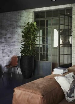 Capi Europe - Vaas Elegant Deluxe Rib NL - 56x84 - Zwart - Voor Binnen En Buiten - KBLR1132 -Gardena Winkel 873x1200 2