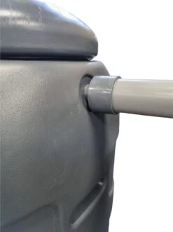 Harcostar Rainsaver Regenton 100 Liter Antraciet Met Vulautomaat En 3 Delige Voet -Gardena Winkel 895x1200 2