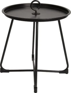 Bo-Camp - Campingtafel Palmetto - 45x44 Cm - Staal -Gardena Winkel 926x1200