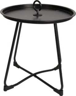 Bo-Camp - Campingtafel Palmetto - 45x44 Cm - Staal -Gardena Winkel 946x1200