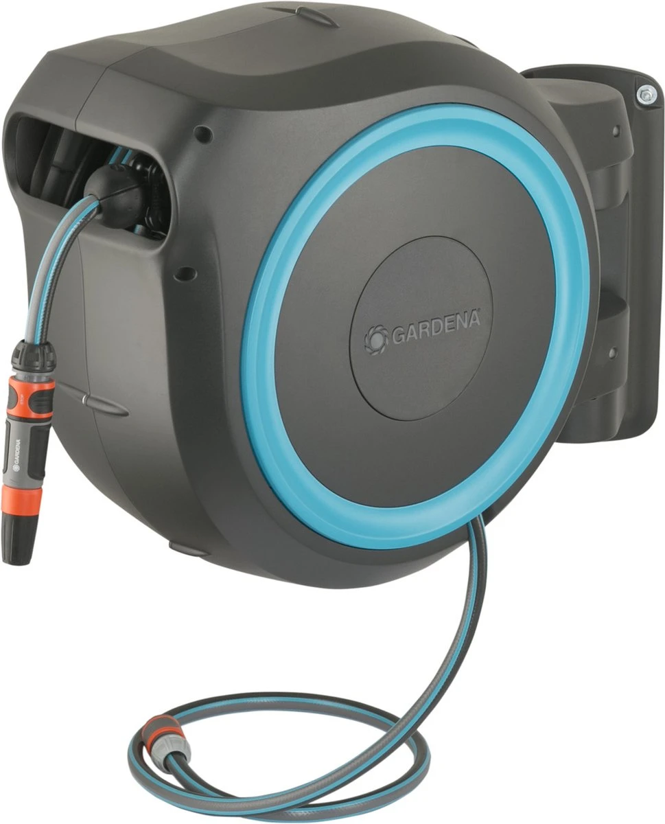 GARDENA - Wandslangenbox Slanghouder - RollUp M/L - 25 Meter - Ø 13 Mm 14 GARDENA - Wandslangenbox Slanghouder - RollUp M/L - 25 Meter - Ø 13 Mm - Afbeelding 12