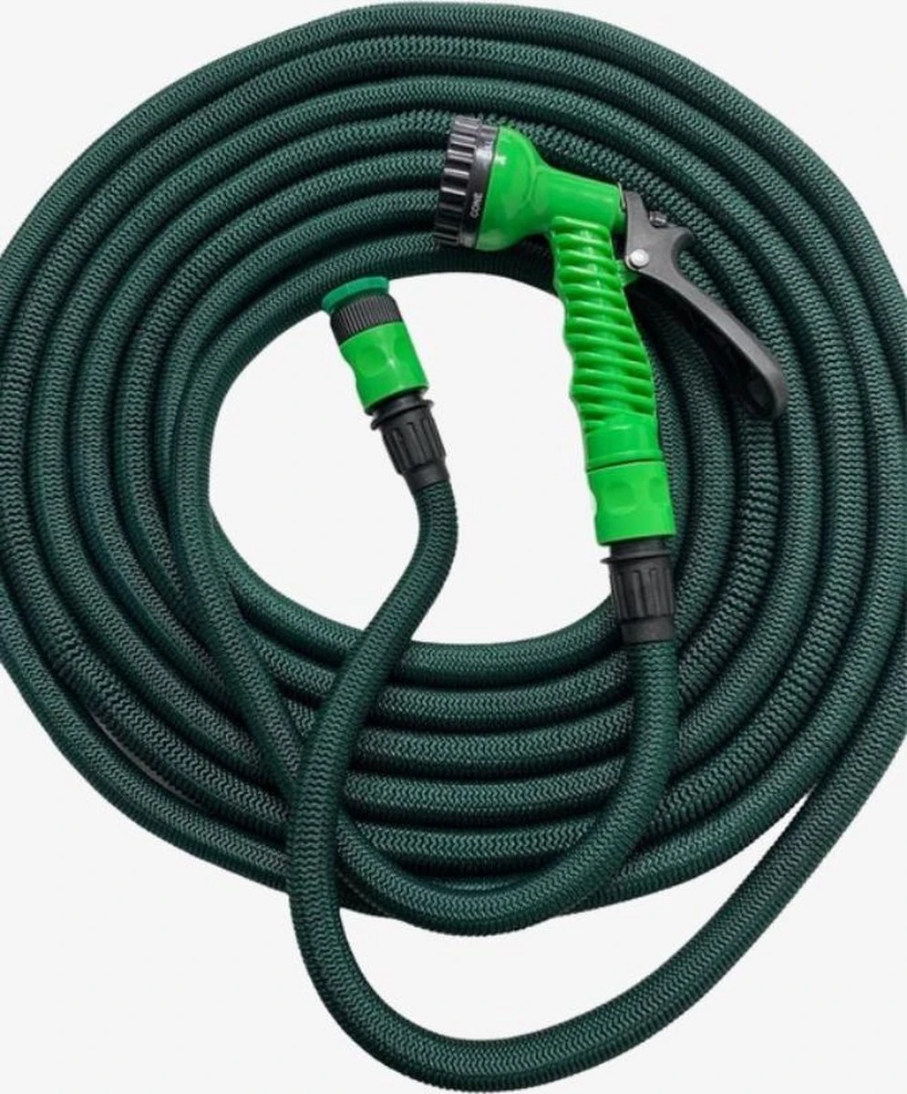 Green Garden -Flexibele Tuinslang En Bewatering - 30 Meter Lengte -Ultra Sterke Uittrekbare Tuinslang- Magic Hose 3 Green Garden -Flexibele Tuinslang En Bewatering - 30 Meter Lengte -Ultra Sterke Uittrekbare Tuinslang- Magic Hose